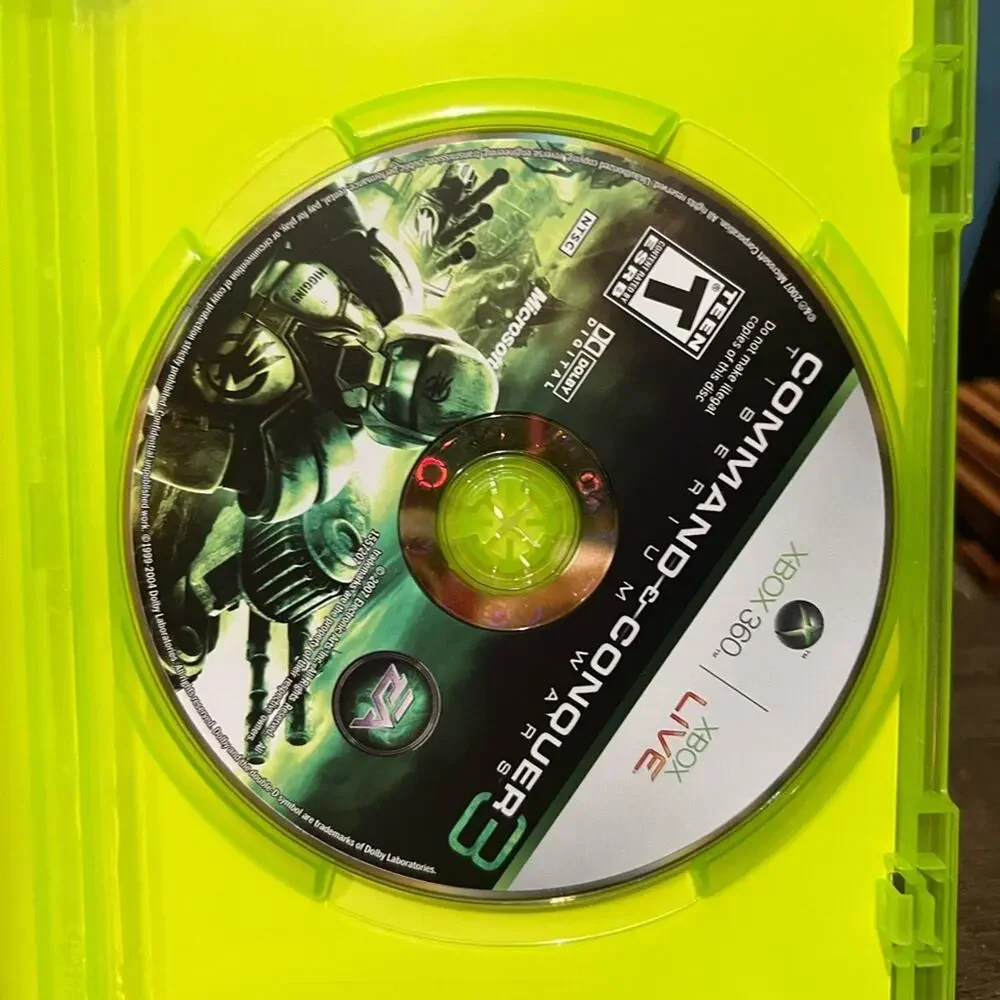 Command & Conquer 3: Tiberium Wars XBOX 360 Shooter Video Game